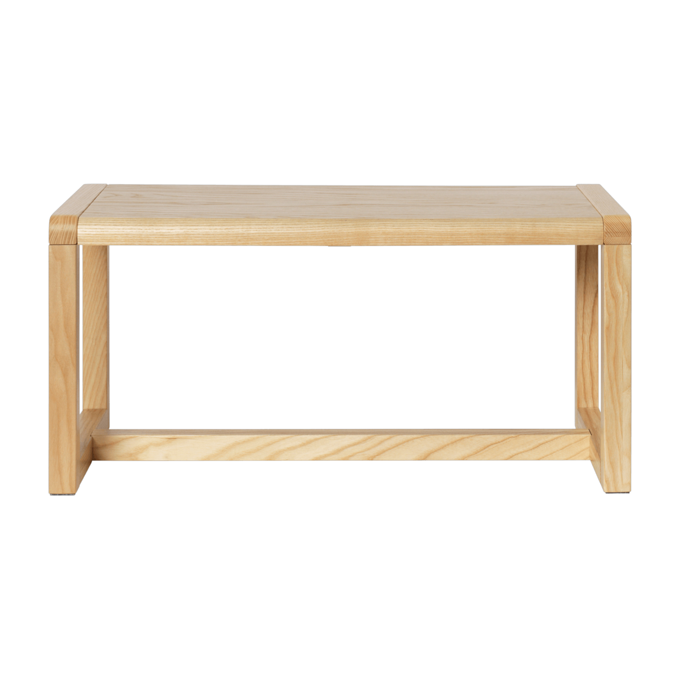 Sitzbank aus heller Eiche für Kinder 62x30x30cm little architect -. Ferm Living