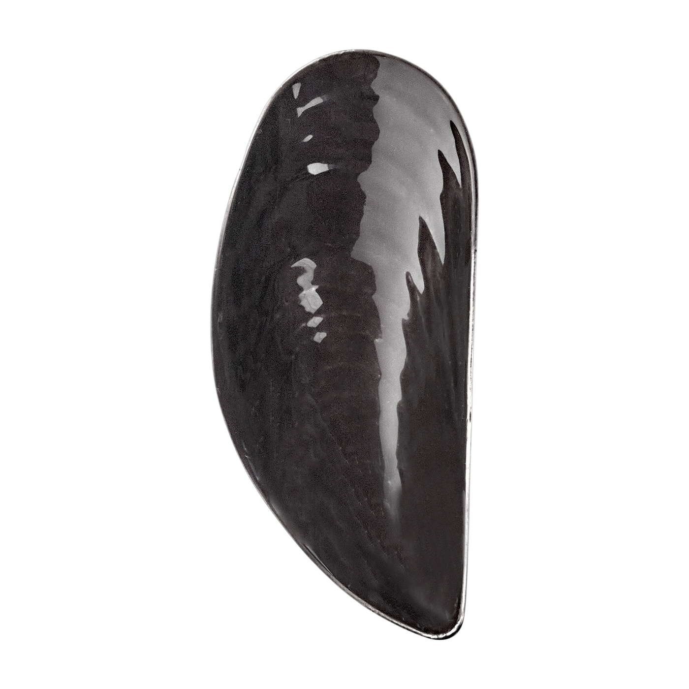 Black porcelain dish 17, 5x7, 5x3cm Marcel - Serax