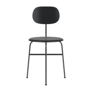 Chaise en frêne teinté noir 80cm Afteroon - Audo