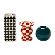 Candelabros de gres de colores Les objets mouleversants - Serax