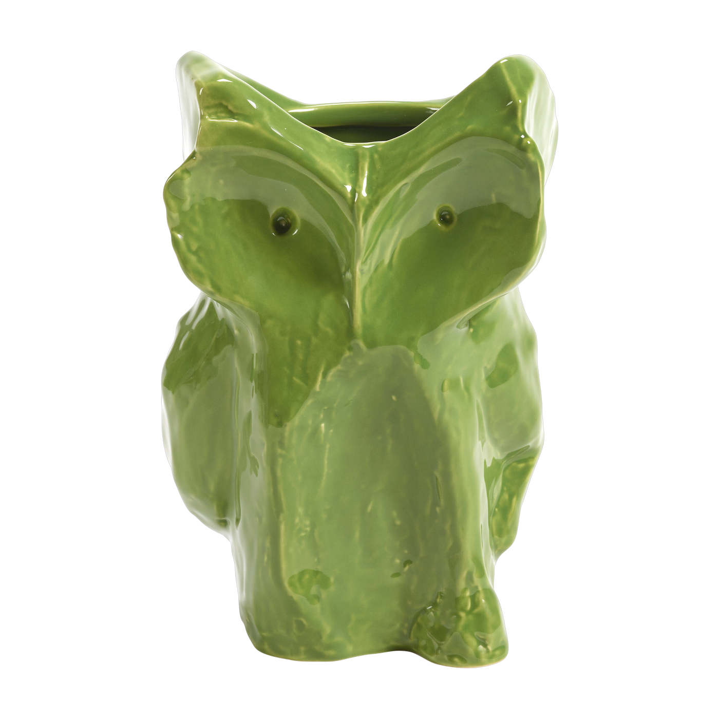Vase Eule aus grünem Steingut 23cm After Midnight -. Serax