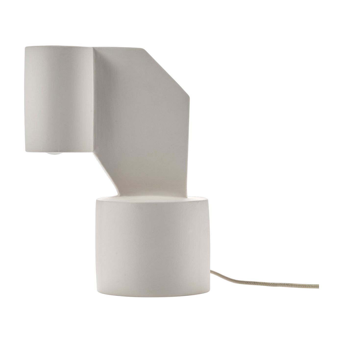 Tischlampe aus beigem Steingut Nash -. Serax