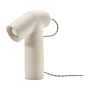 Lampe de table en grès beige 27cm Maia - Serax