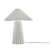 Porcelain table lamp fine white 30. 5cm Uala - Serax