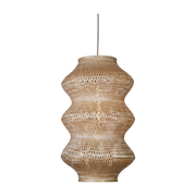 Suspension en bambou abat-jour naturel 40x67cm Barbados - Good & Mojo