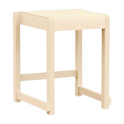 sgabello in betulla da 46 cm Stool 01 - FRAMA