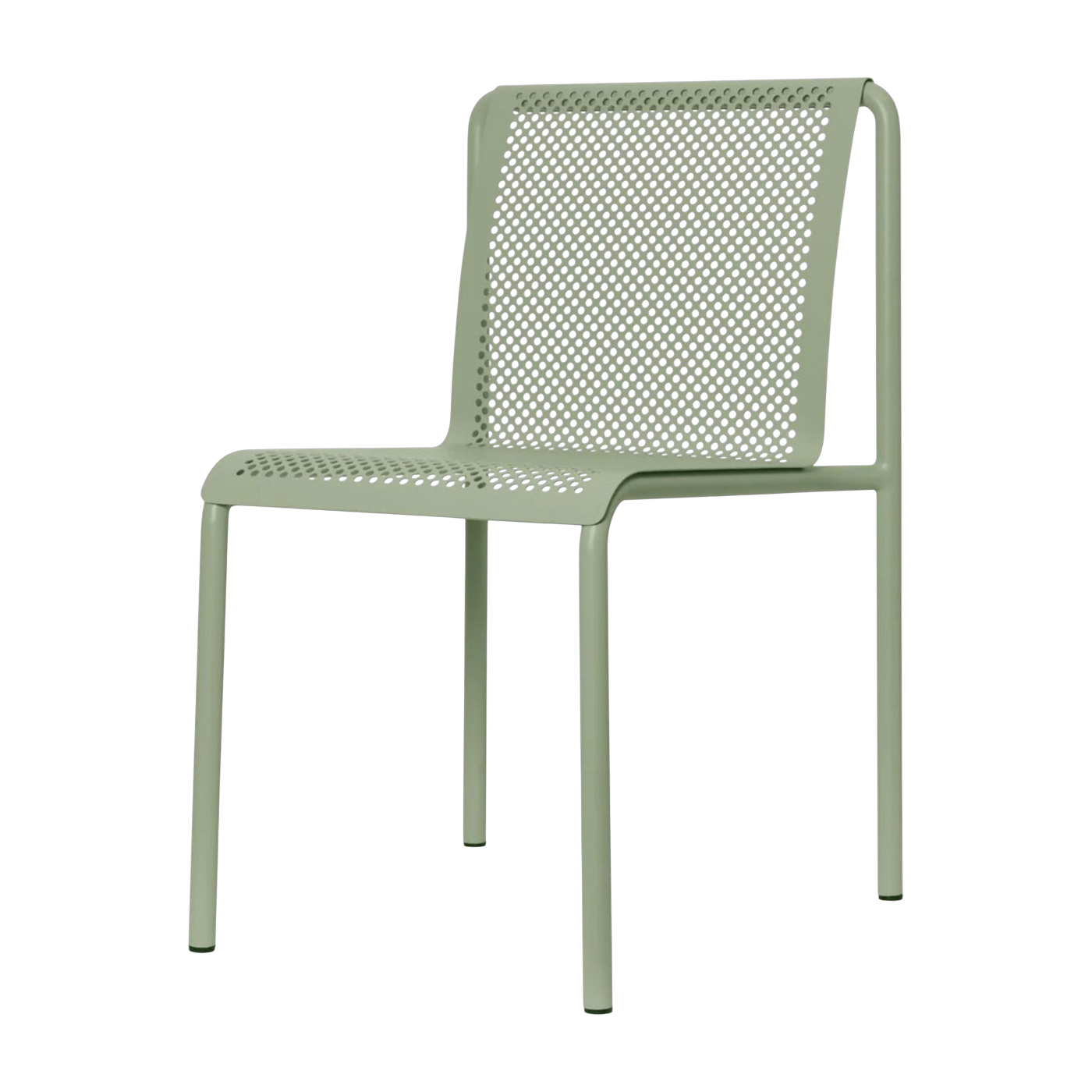 Sedia Dapple in acciaio verde pallido 80x49cm - Ferm living