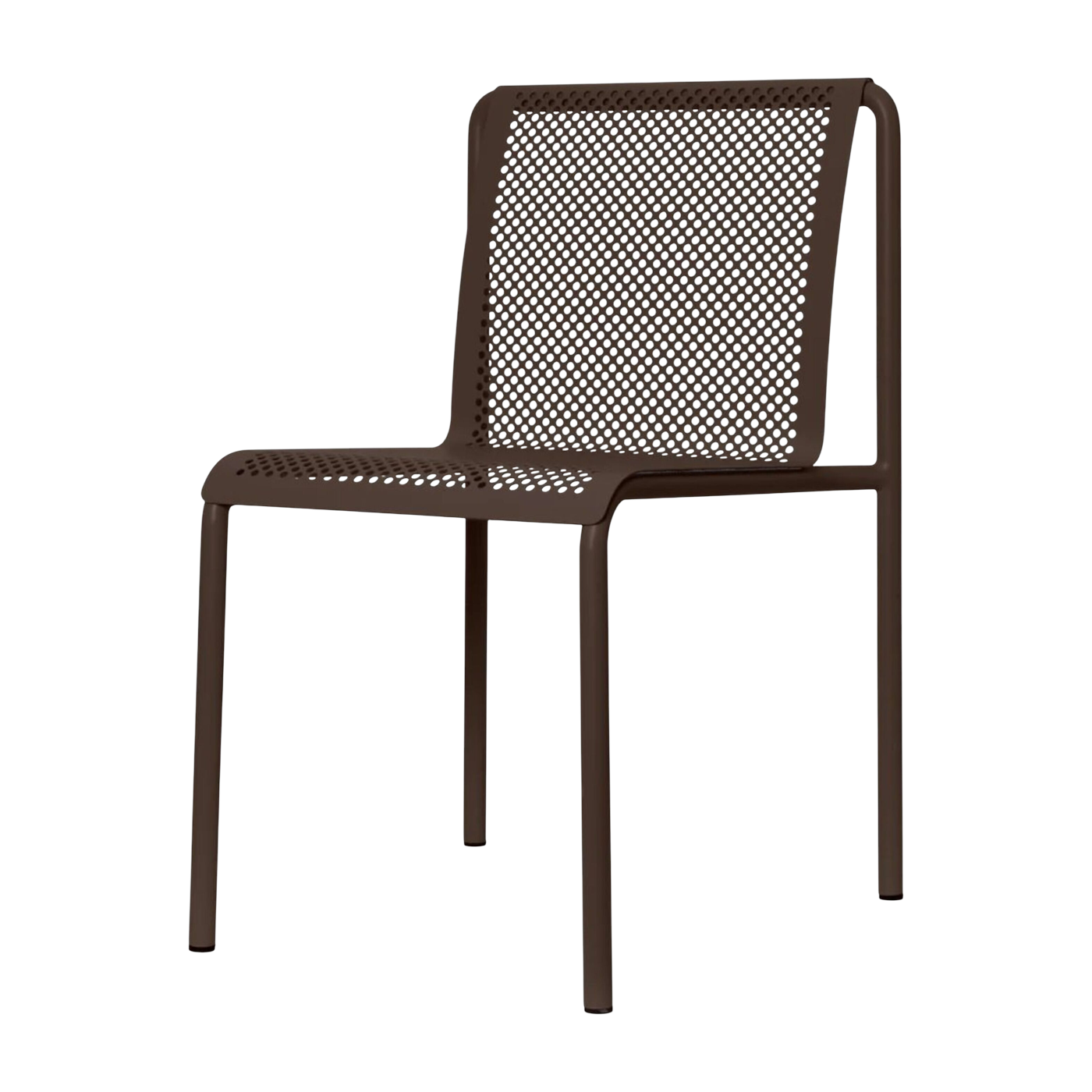 Brown steel chair 80x49cm Dapple - Ferm living
