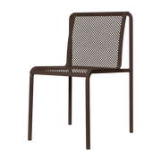 Sedia in acciaio marrone 80x49cm Dapple - Ferm living