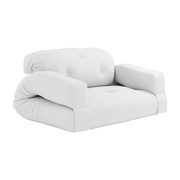 White acrylic outdoor sofa 122x140x70cm Hippo - Karup Design