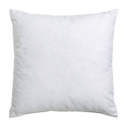 Rembourrage de coussin carré en coton blanc 50x50x15cm Deco - Ethnicraft Accessories