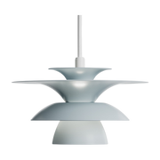 Ice blue metal pendant lamp 18cm Picasso - Belid