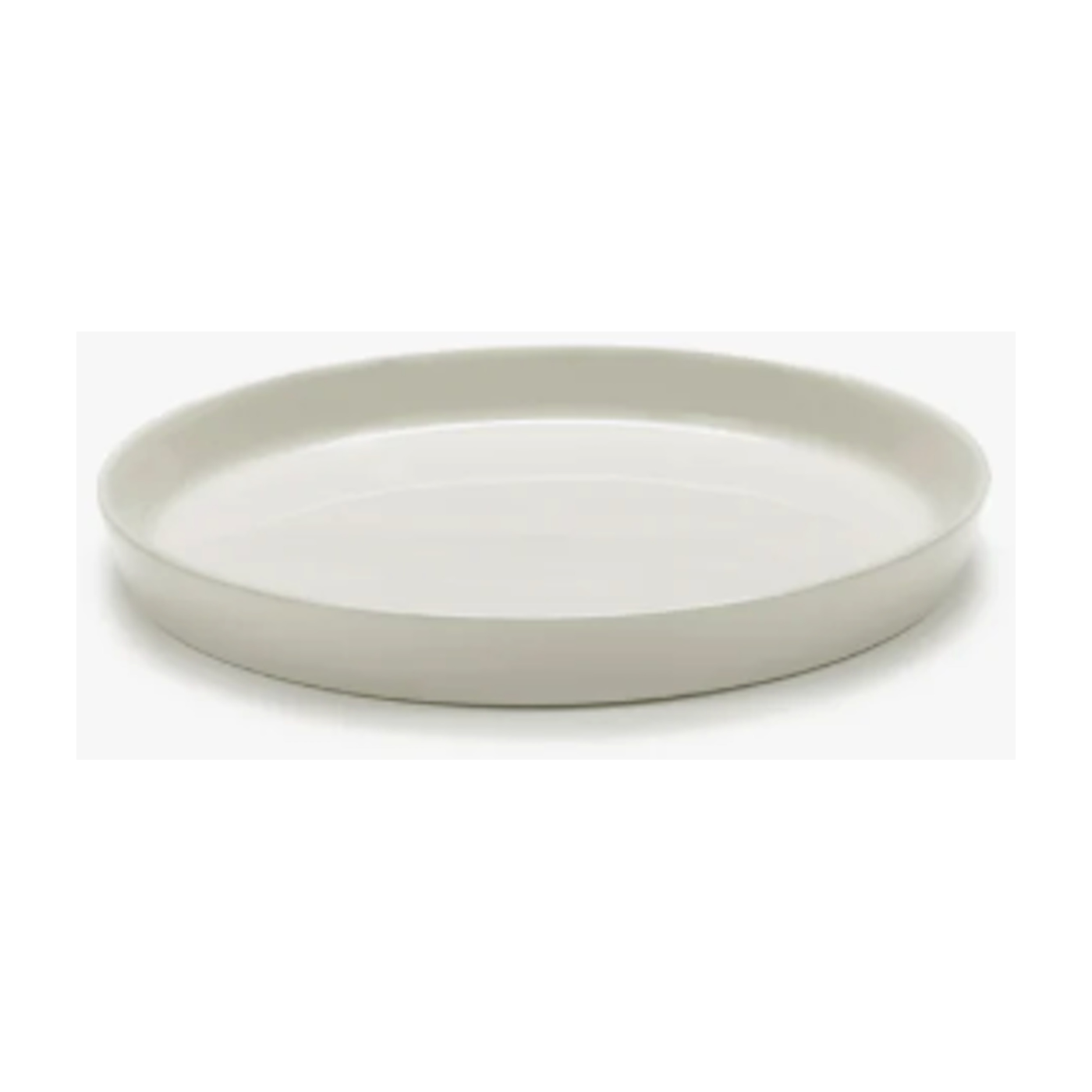ASSIETTE CREUSE CENA L L26 x L26 x H2,8 CM IVORY