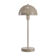 Lámpara de mesa de metal gris masilla 50cm Vienda - Herstal