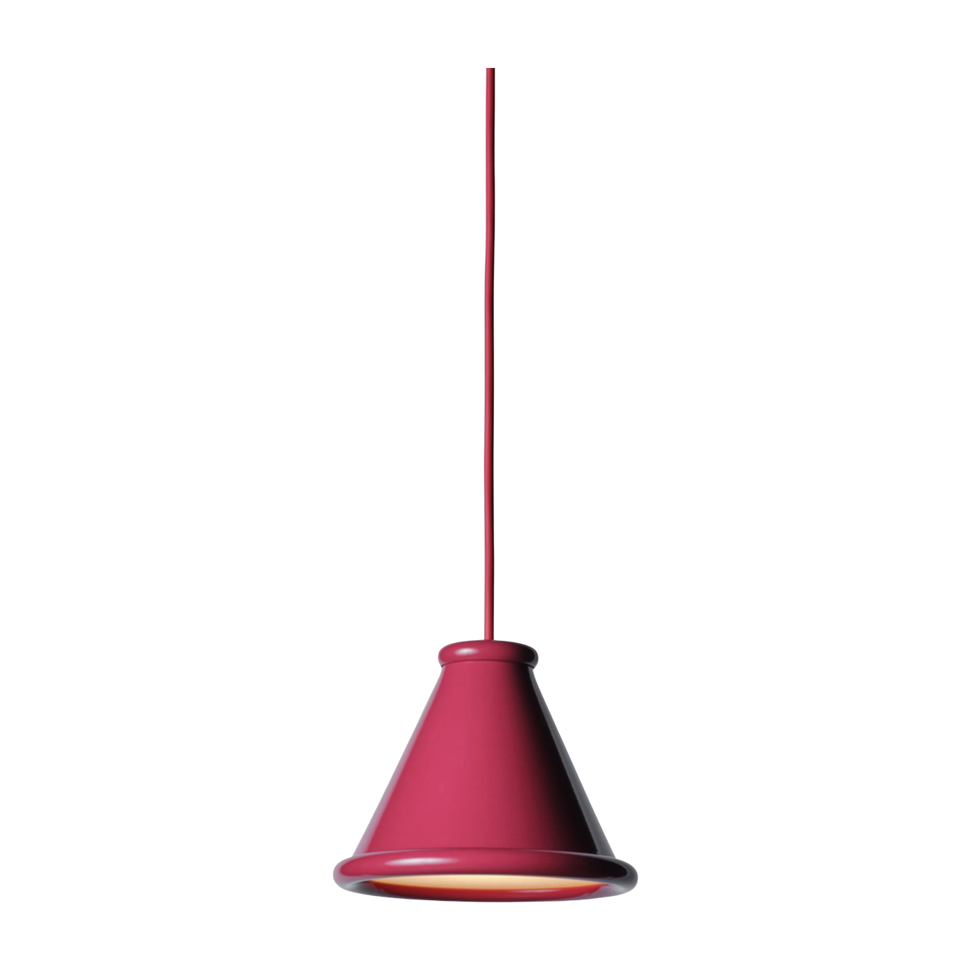 Colgante de metal Belle violeta rojo de 15 cm - Herstal