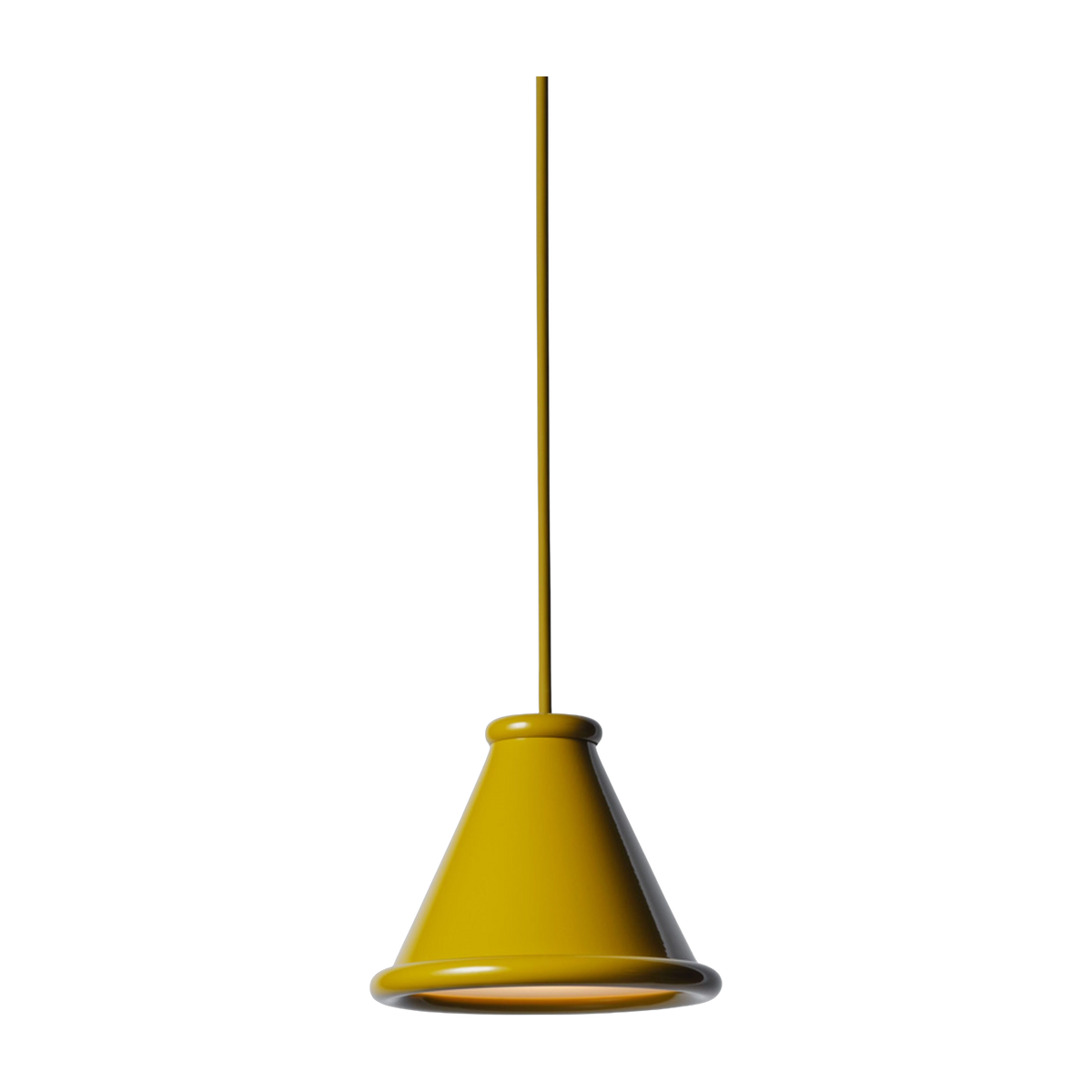 Colgante de metal amarillo miel 15cm Belle - Herstal