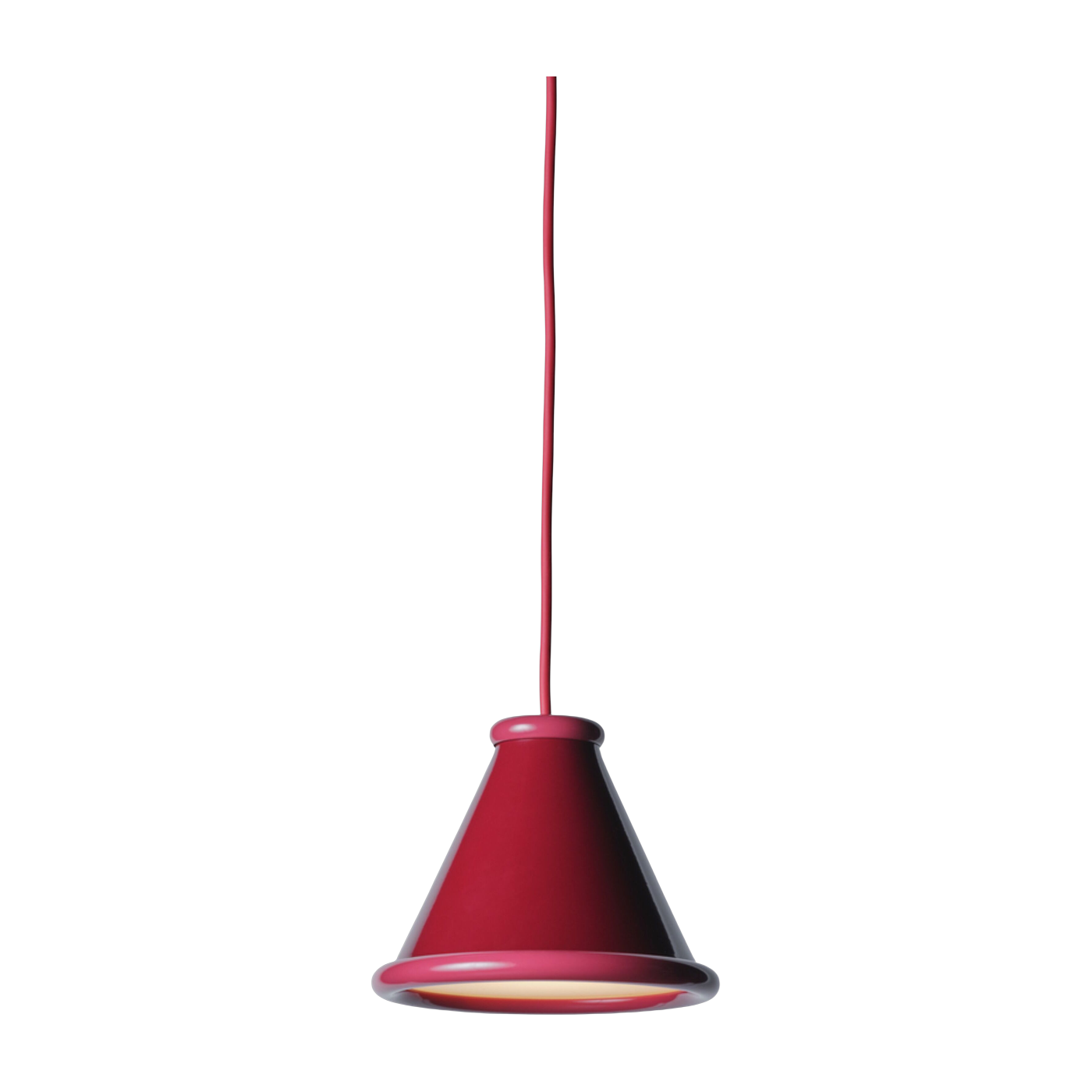Vino tinto y violeta rojo colgante de metal 15cm Belle - Herstal