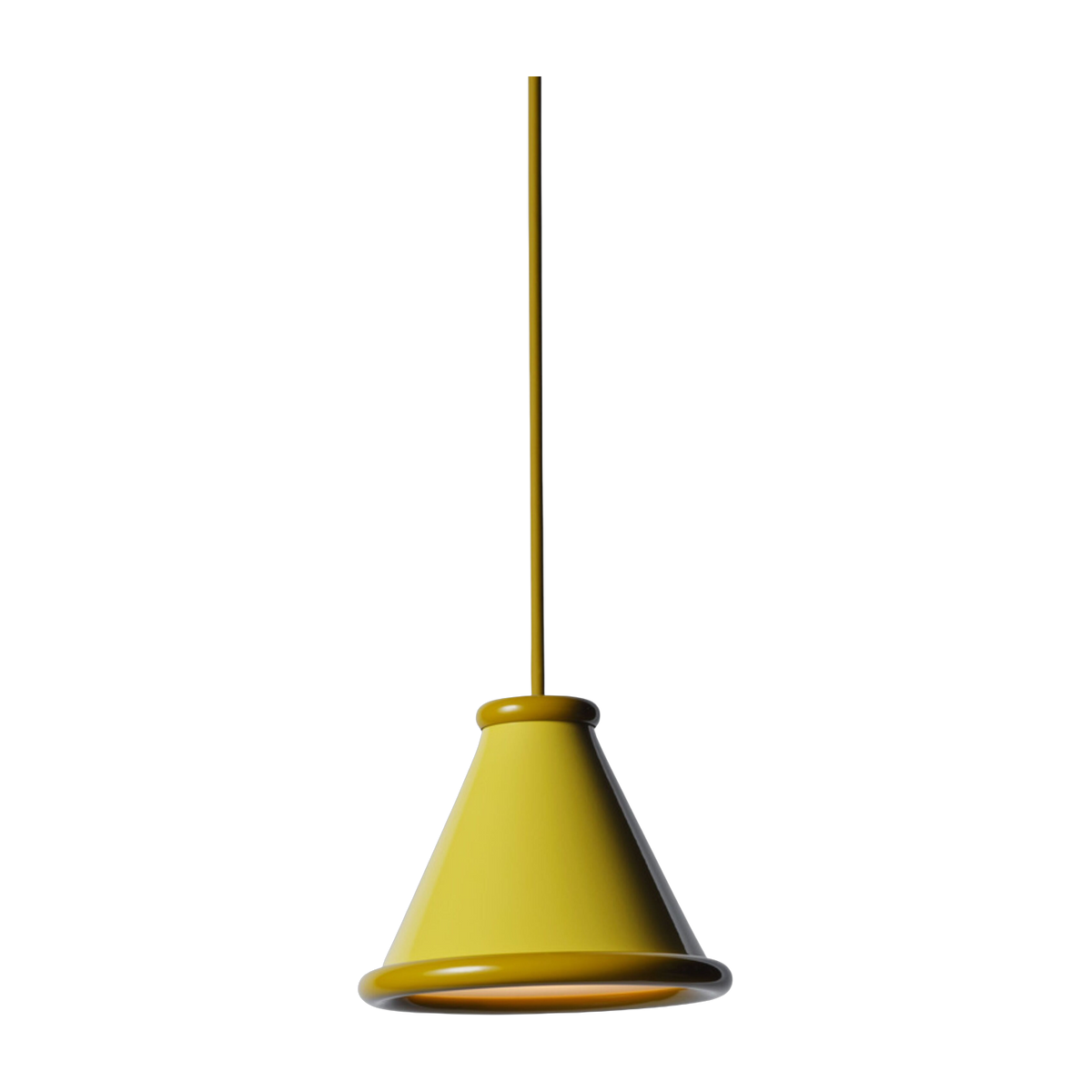 Zink colgante de metal amarillo y amarillo miel 15cm Belle - Herstal