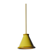Ciondolo in metallo giallo zinco e giallo miele 15cm Belle - Herstal