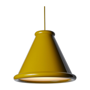 Suspension en métal jaune miel 36cm Belle - Herstal