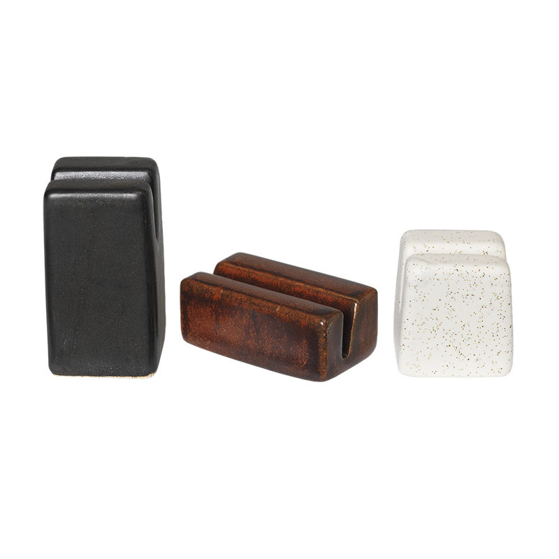 3 porte fotografiche in ceramica smaltata Koa - Ferm Living