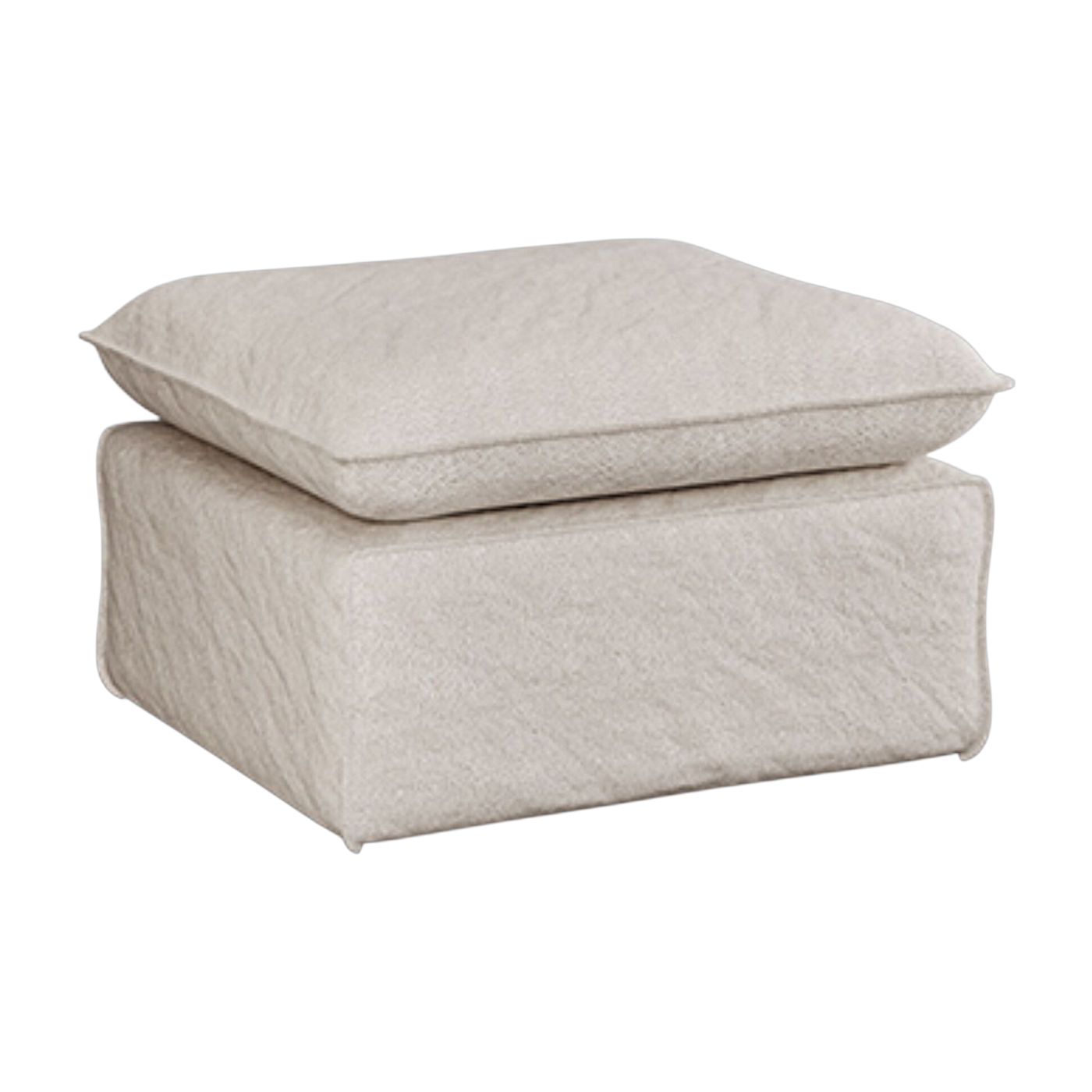 Sgabello in Bouclé Taupe - HKLIVING