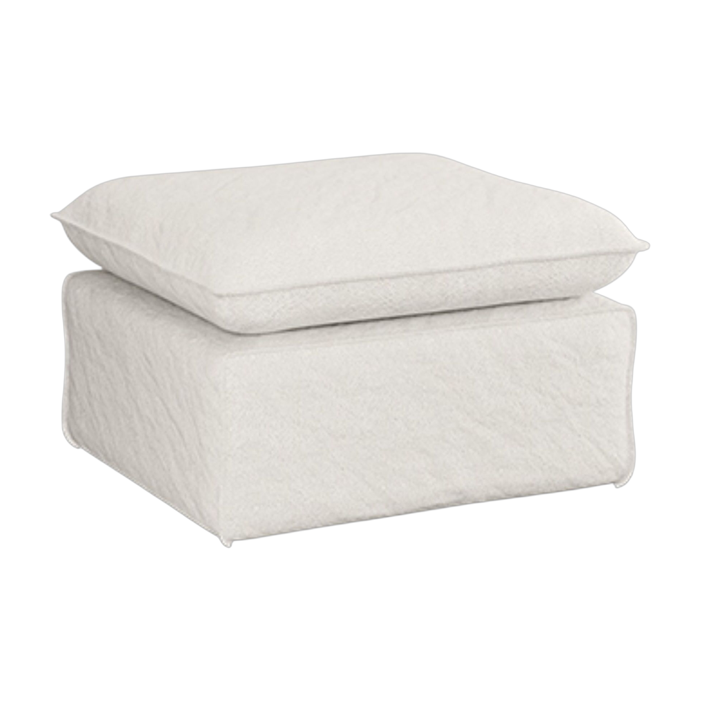 Sgabello in Bouclé Crema - HKLIVING