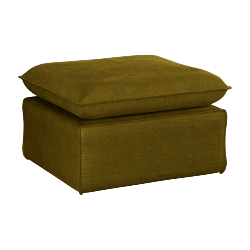 Hocker Royal Velvet Olive - HKLIVING