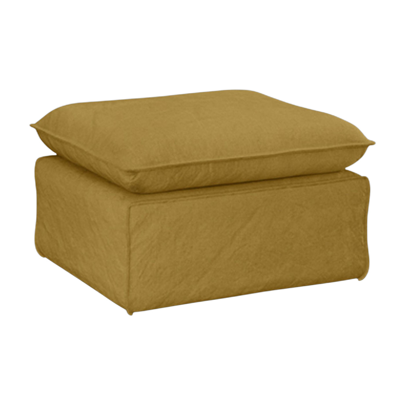 Hocker Linen Burnt Ochre - HKLIVING