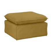 Hocker Lino Ocra Bruciato - HKLIVING