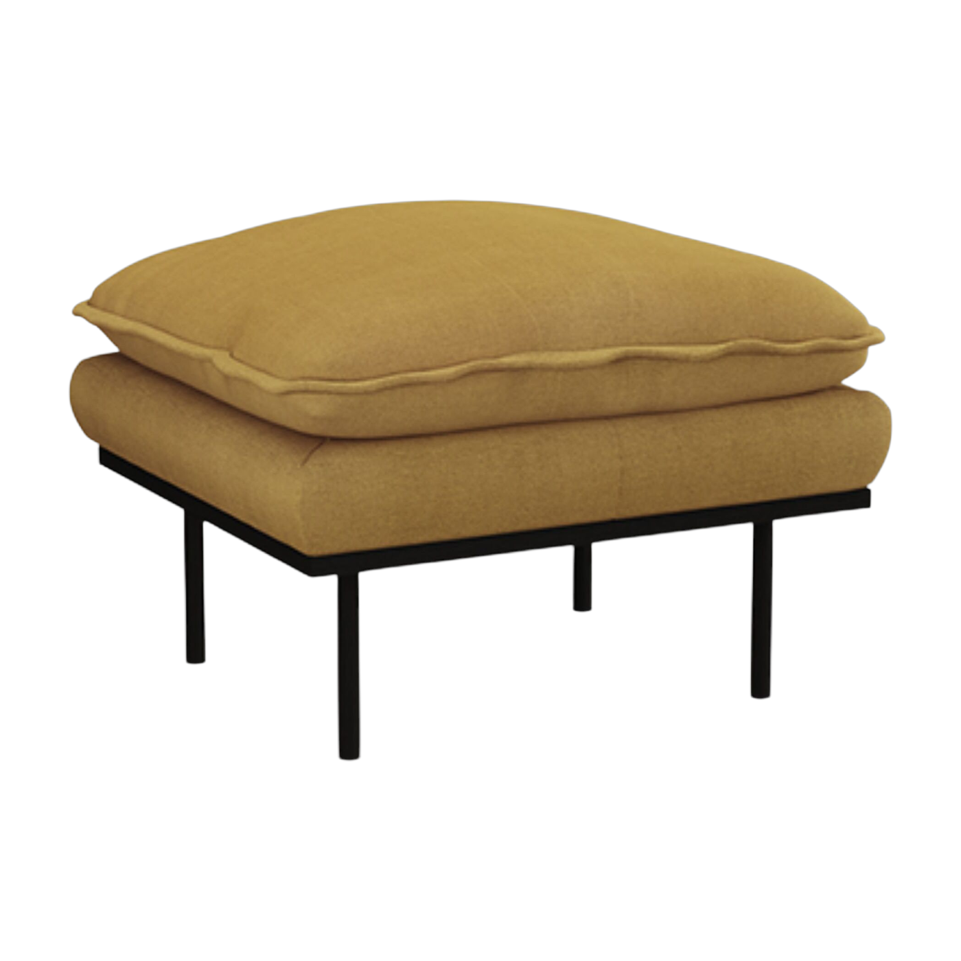 Hocker Linen Burnt Ochre - HKLIVING