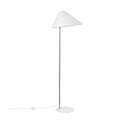 Lampada da terra in acciaio bianco e cromo 136cm HJW03 Opala - Carl Hansen & Søn