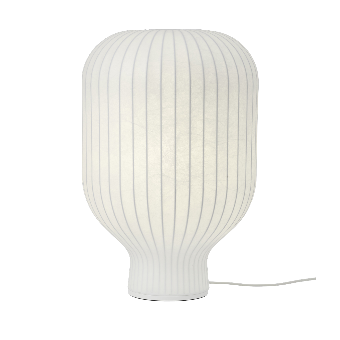 sol Strand Lámpara de mesa fibra natural blanca 59cm - Muuto