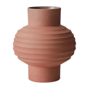 Vase à bulbes en terre cuite, sculpté à la main - HKLIVING