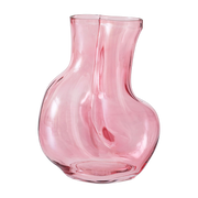 Vase aus Glas Gleam Rose - HKLIVING