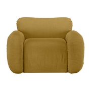 Arc Poltrona Lounge Framed Sand Linen Burnt Ochre - HKLIVING
