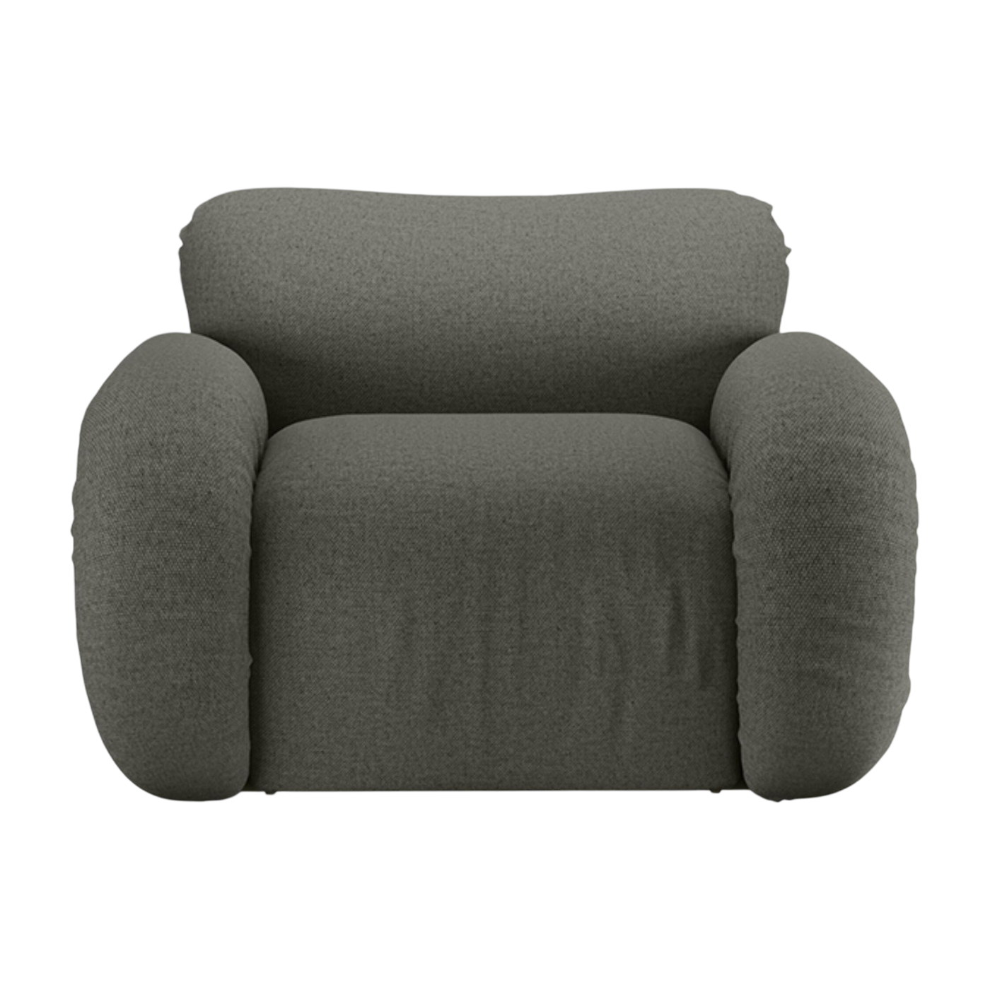 Arc Lounge Armchair Frame Ash Wander Army Green - HKLIVING