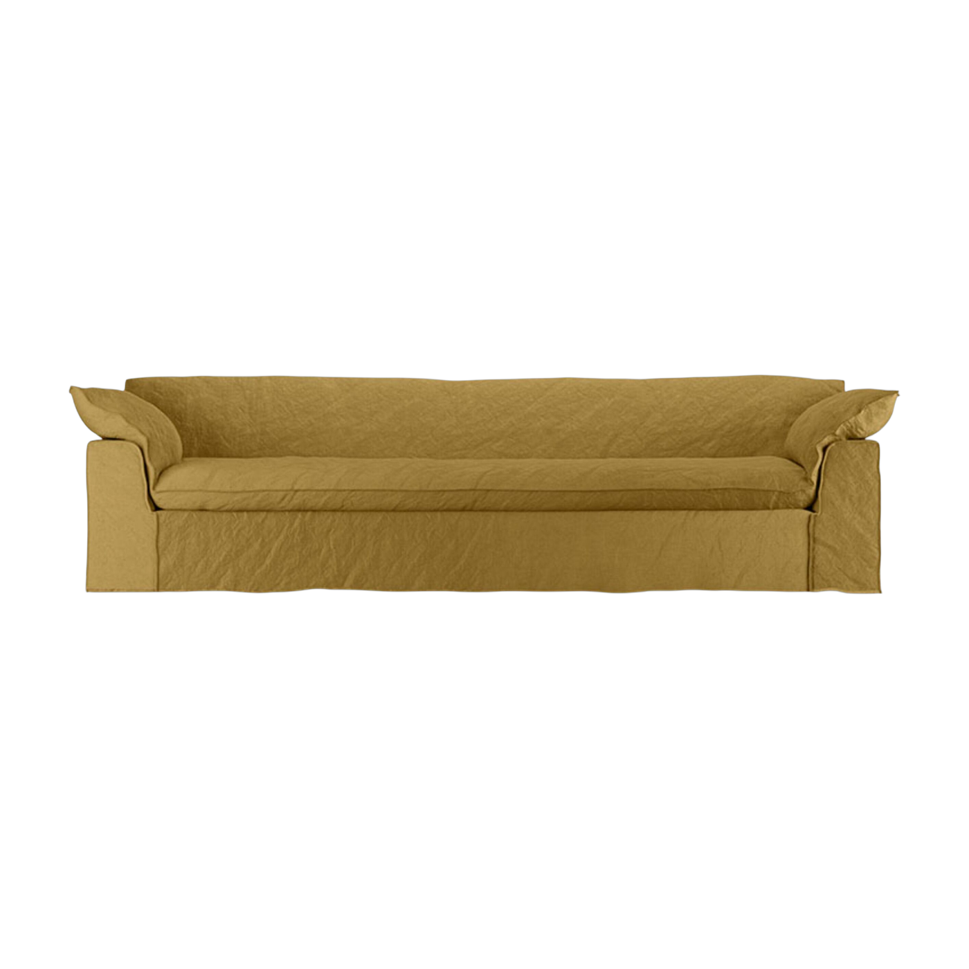 305Cm Linen Burnt Ochre - HKLIVING