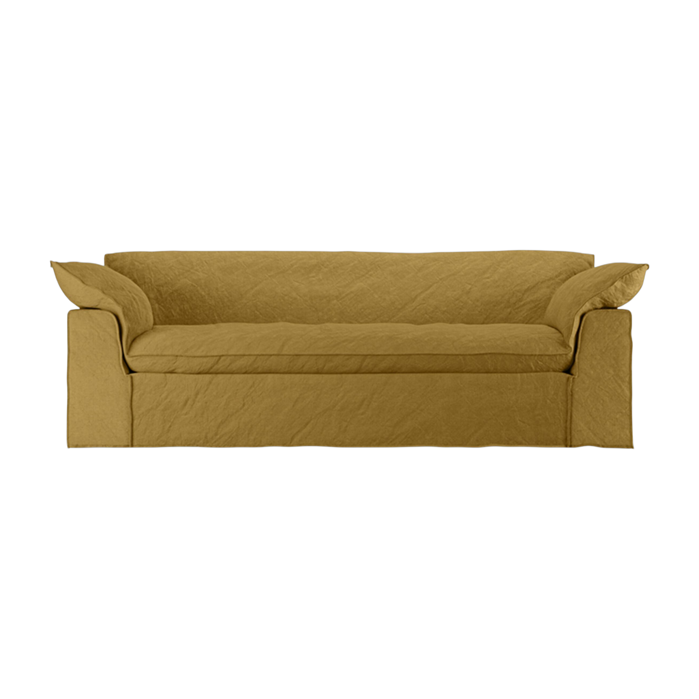 244Cm Linen Burnt Ochre - HKLIVING