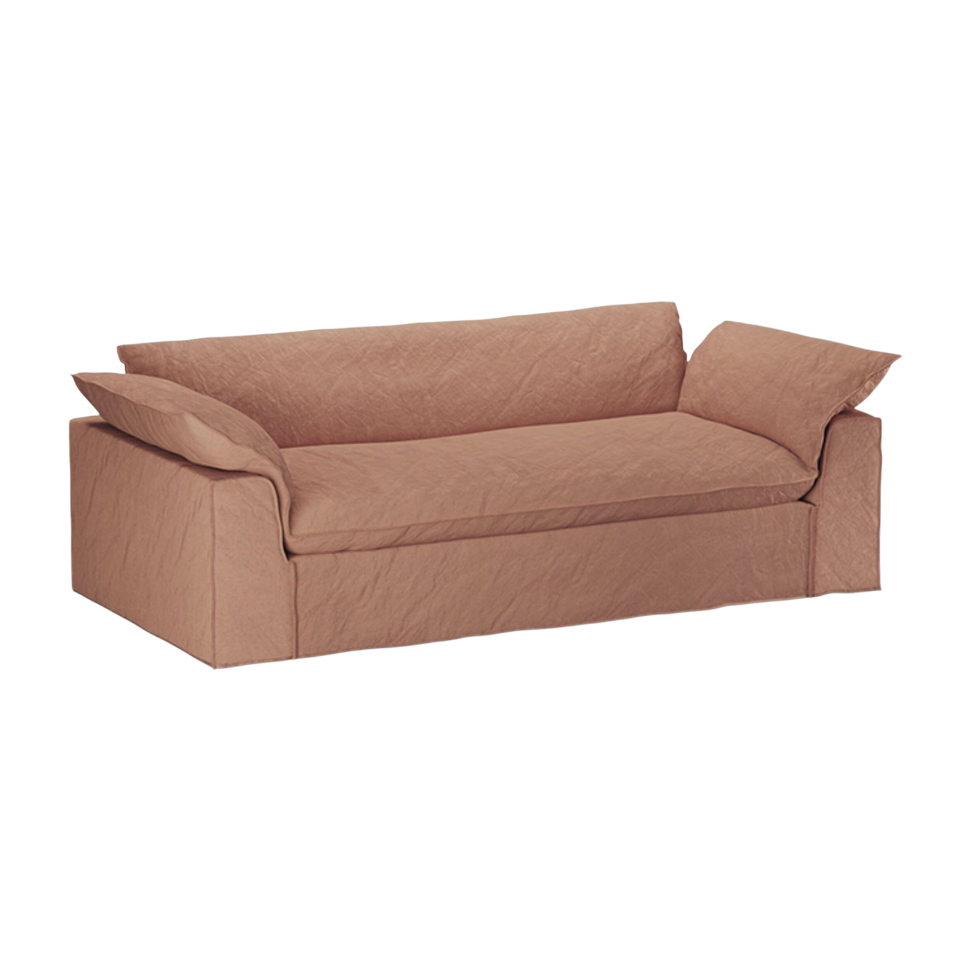 244Cm Linen Dusty Rose - HKLIVING
