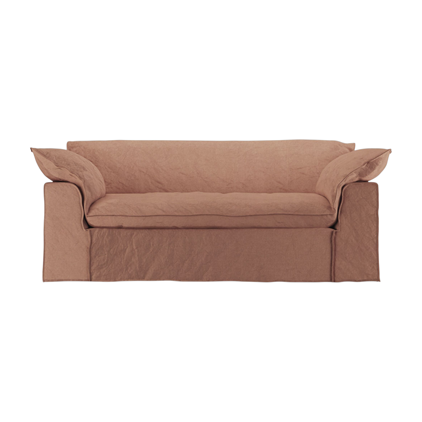 204Cm Linen Dusty Rose - HKLIVING