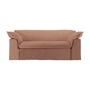 204Cm Linen Dusty Rose - HKLIVING