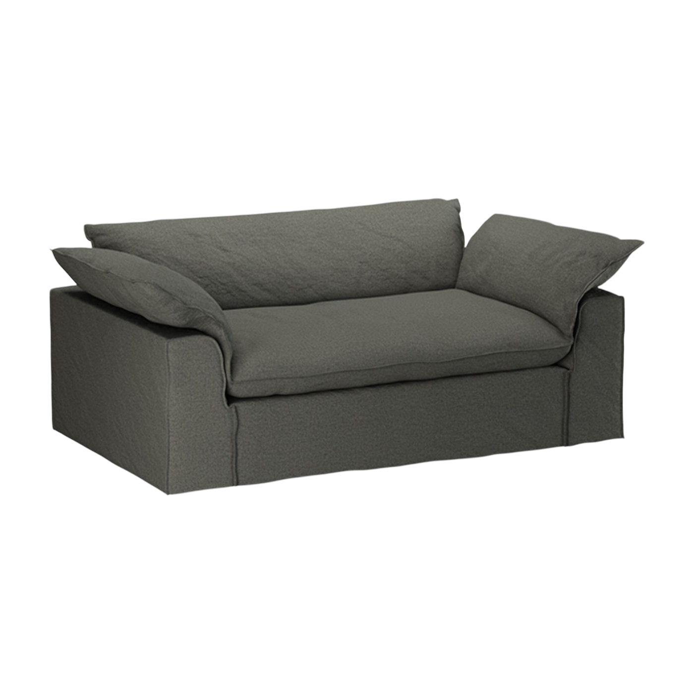 Sofá wander verde militar de 204 cm Nomad - HKLIVING
