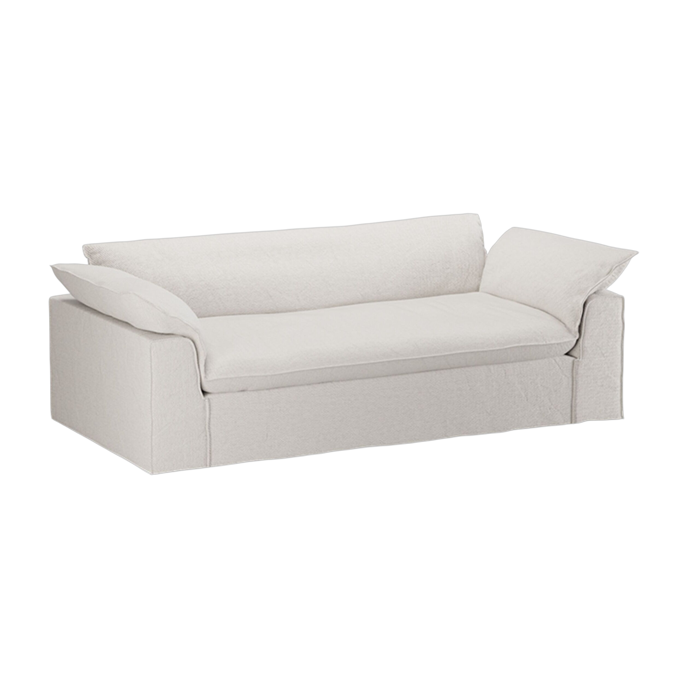 Sofa 244cm cosy beige Nomade -. HKLIVING