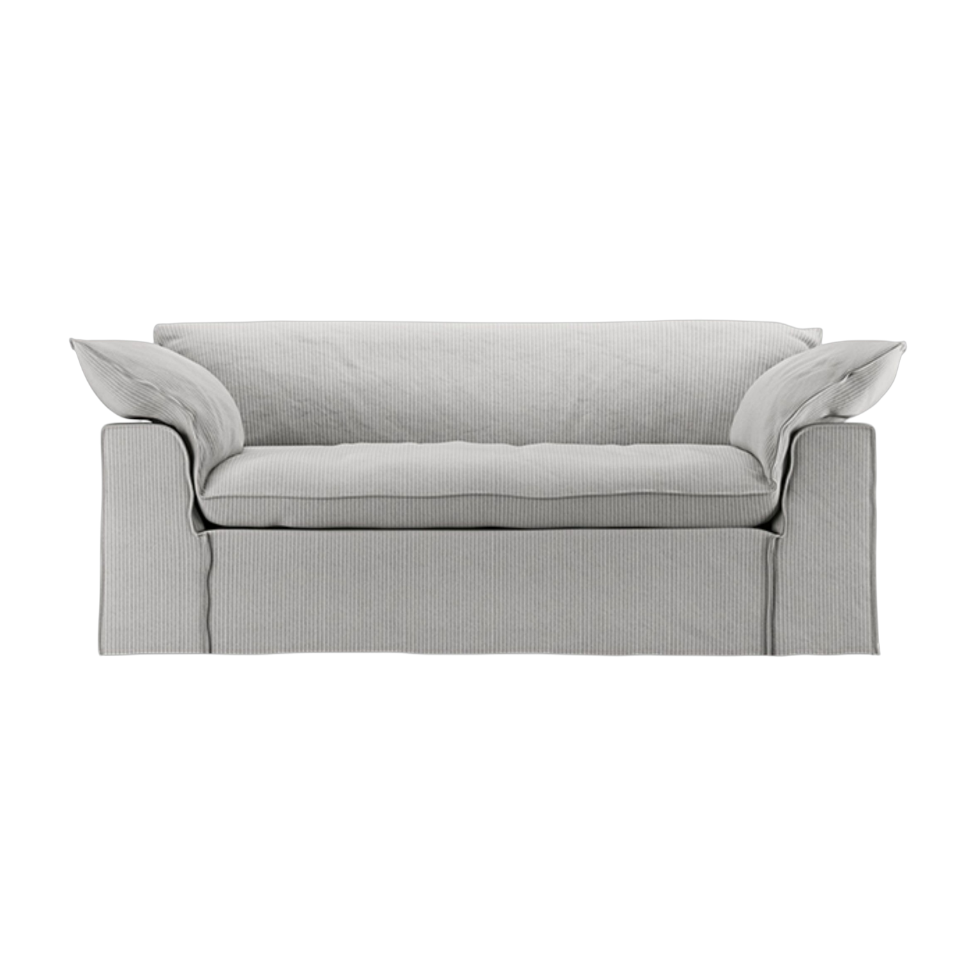 Sofa 204cm Cord cremefarben Nomad -. HKLIVING
