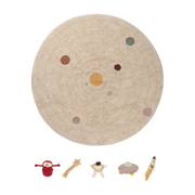 Tappetino da gioco in cotone 150cm Voglio essere un astronauta - Lorena Canals