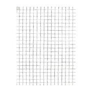 Tapis en laine blanc 230x300m Mosaic - Lorena Canals