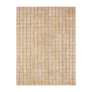 Bernsteinfarbener Wollteppich 170x240cm Mosaic -. Lorena Canals