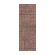 Wool rug quartz pink 80x230cm Mosaic - Lorena Canals