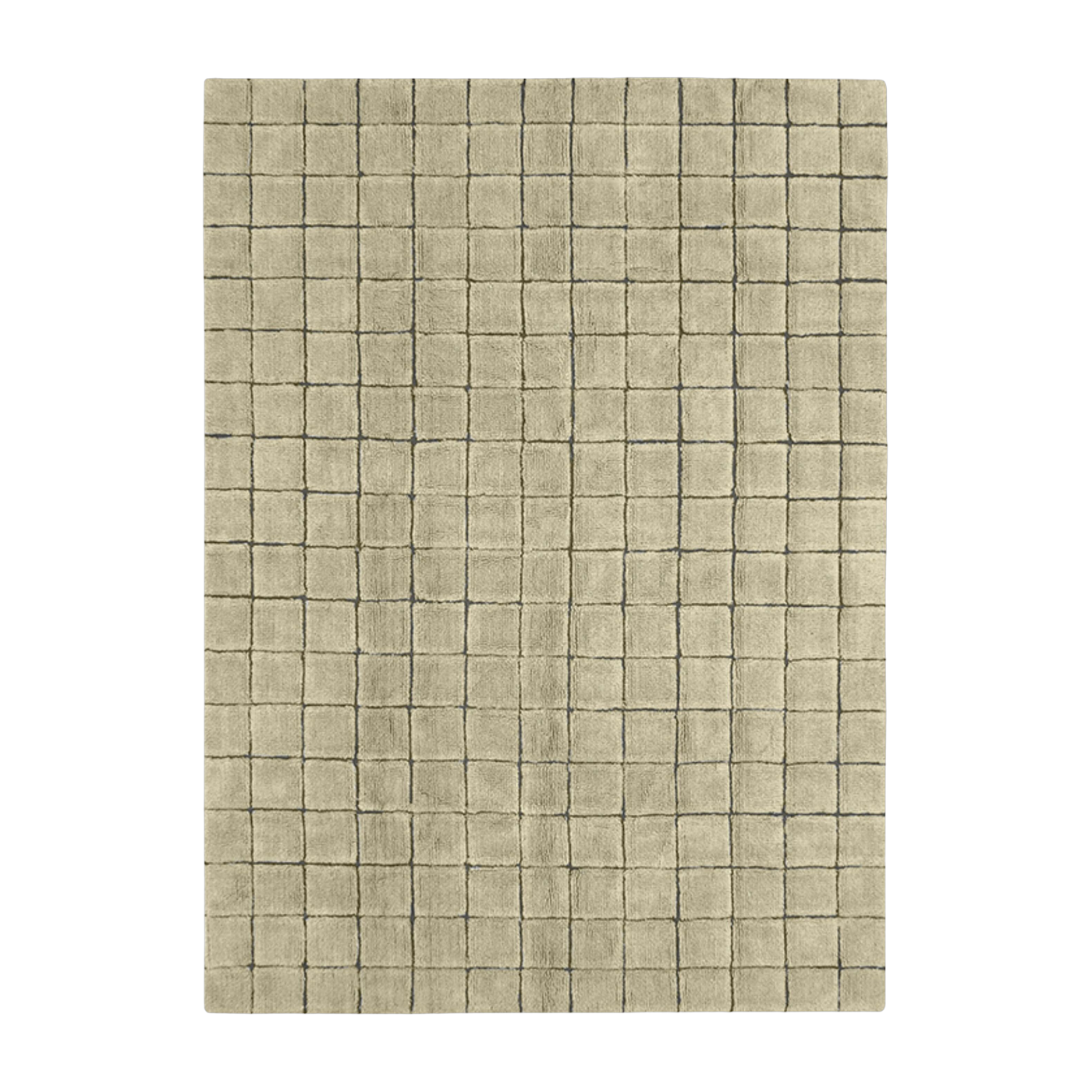 Moss wool rug 170x240cm Mosaic - Lorena Canals